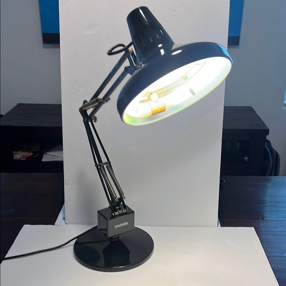 Chanel Black Desk Lamp